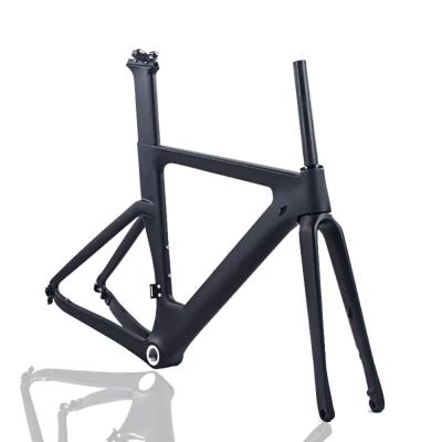 China Road Bikes Aerial View Bike Carbon Road Disc Carbon Bicycle Frame Bsa 49/51/54cm Frame+Fork+Seatpost+Headset for sale