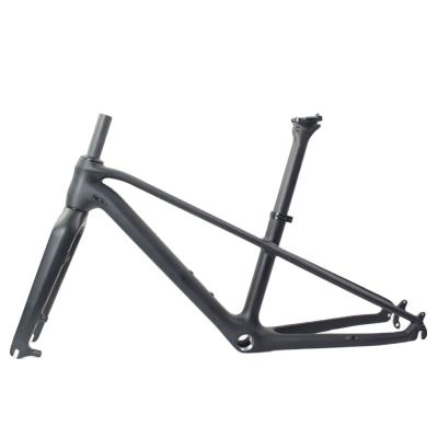 China 2022 Winowsports carbon hardtail mtb frame 16/18inch kids mtb 18er carbon frame kids bikes for sale