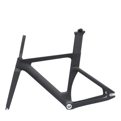 China Road Bikes New BSA Carbon Air Frame Bike Track Carbon Track Frame UD Matte Fixed Speed ​​Carbon Bicycle Frame Size 49/51/54cm Fixed Bike for sale