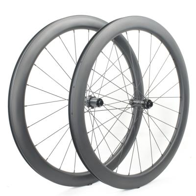 China Road Bikes Carbon Road Bike Wheel Gravel Cycloss Bike Wheel Disc Brake Center Lock 24/38/50/60/88mm Anvil Wheelset for sale