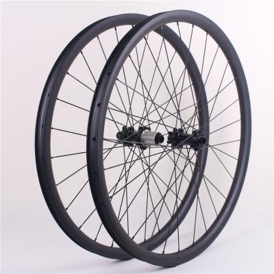 China WINOWSPORTS carbon design high quality 27.5er carbon tubeless mtb wheelset, mtb carbon tubeless 650b wheels for sale