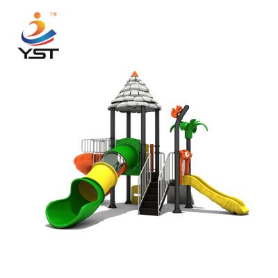 중국 YST-19117 아동들 플라스틱 놀이터 하락 장비 정원 야외 반대 정전기 판매용