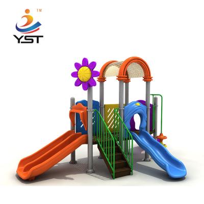 Chine Terrain de jeu extérieur d'arrière-cour de terrain de jeu du jardin extérieure des enfants extérieurs commerciaux colorés adaptés aux besoins du client nouvelle grande par glissière à vendre