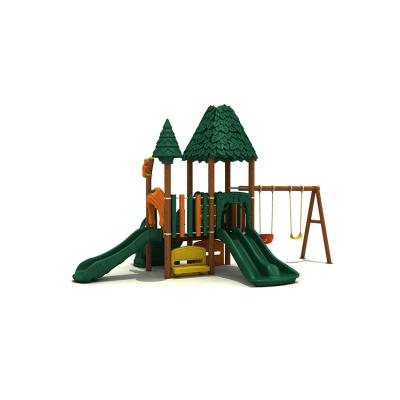 China Nursery School Children Playground Equipment Outside Slide Multicolor for sale