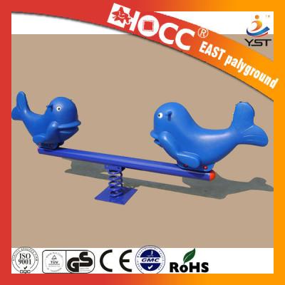 Chine Certificats adaptés aux besoins du client de Rider Seesaw Animal Shape Design TUV de ressort à vendre