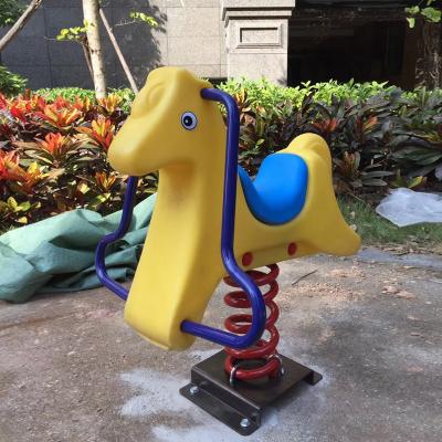 China Primavera Rider Seesaw Corrosion Resistance del caballo del patio en venta