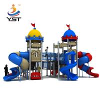 Chine équipement en plastique de terrain de jeu de glissière de la combinaison 12cbm réglé pour des enfants à vendre