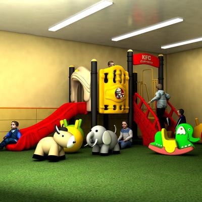 Κίνα Outdoor Playground Climbing Amusement Plastic Slide YST Popular Theme Park προς πώληση