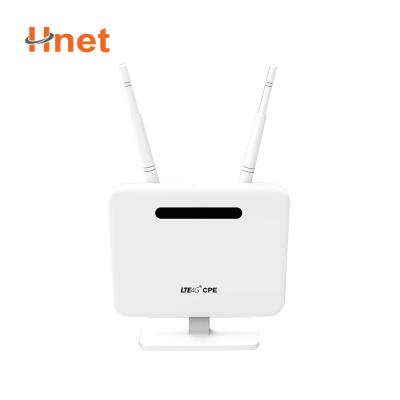 China Wireless wifi 4g lte WIFI CPE modem with SIM card slot RJ45 LAN port unlocked 4G CPE router for sale