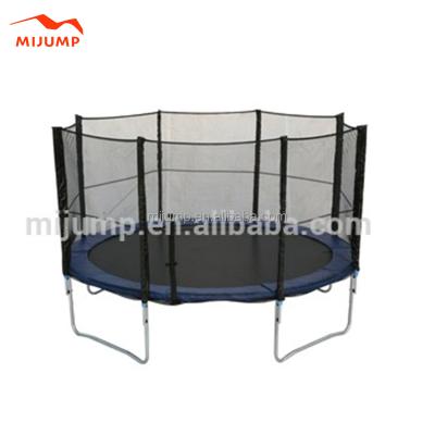 China Fitness 8ft Trampoline With Outside Enclosure , W Shaped Leg Trampoline 6FT for sale