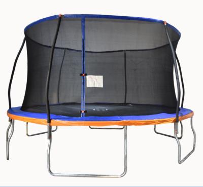 China 80-150 kg 15ft tall trampoline with enclosure for sale