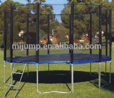 China 16ft fitness trampoline with 16ft safety net for sale