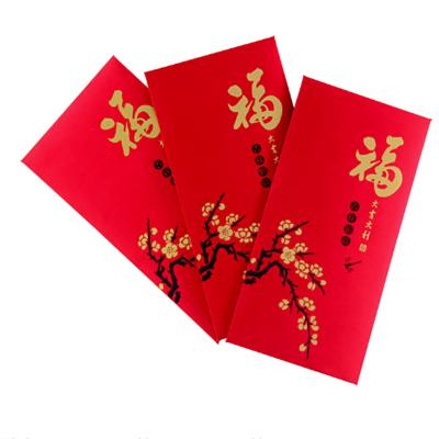 China carimbo quente vermelho novo do cartão vermelho do envelope do ANG Bao do ano 150gsm para o chinês à venda