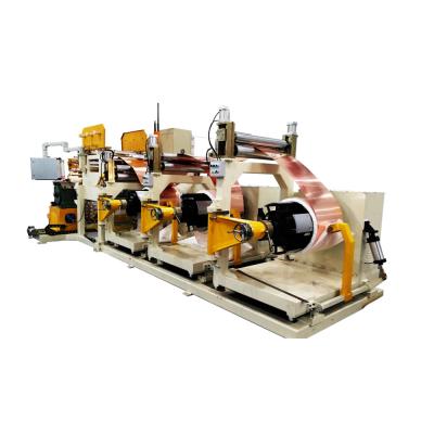 China energy & BRJ-800-3 Warranty Quality Three Decoiler Two Servo Motor Foil Mining Winding Machine For Transformer Coils Making for sale