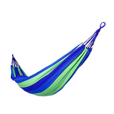 China Custom Made Hammock Anti-Rollover Extra Large Hammock Indoor Thickened Thickened Brazilian Single Hammock Indoor Beach Cotton Canvas Double for sale