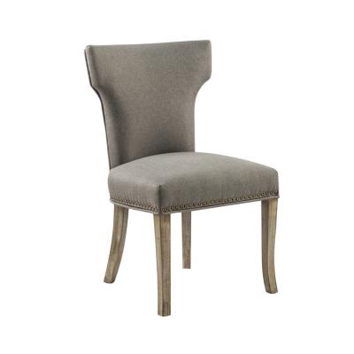 China professional manufacture nail head fabric china modern trim dining room chairs luxury furniture for sale