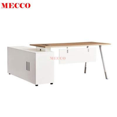 China Contemporary Modern Style Furniture Modern Computer Desks Organizer Executive Desk Wooden Conference Gaming Workstation for sale