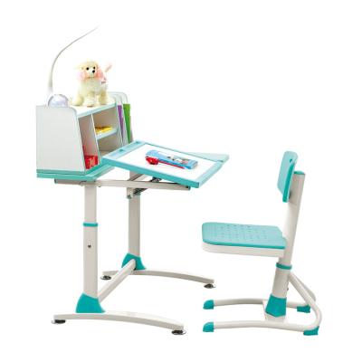 China Adjustable Height Kids Home School Using Adjustable Study Table Height Table Chair Sets for sale