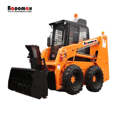 China China New Compact 50hp Building Material Stores Mini Skid Steer Loader Skid Steer With Attachments for sale