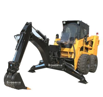 China Garment Shops Factory Direct Sale Skid Steer Attachments Backhoe Rotary Digger For Wildcat Skid Steer Loader for sale