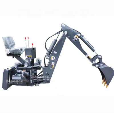 China Garment shops mini skid steer attachments skid steer backhoe for wildcat skid steer loader for sale