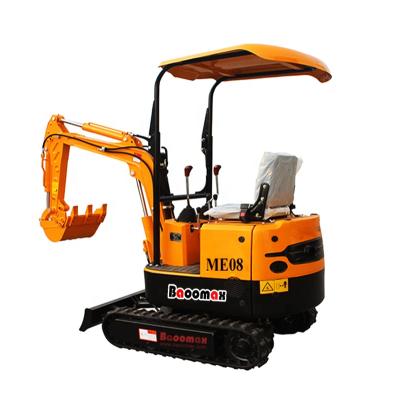 China Building Material Stores China Baoomax 0.8ton Mini Crawler Excavator For Sale for sale