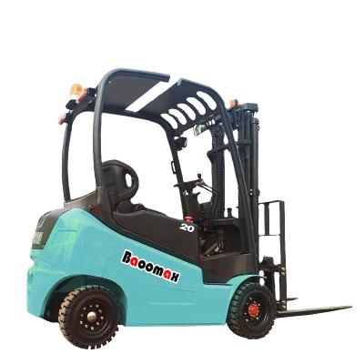 China Cultivates famous china forklift supplier baoomax forklift battery 1 ton 2 ton 3 ton electric forklift for sale