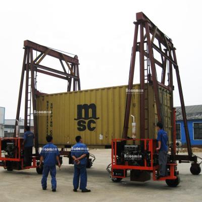 China 60 ton 50 ton 40 ton 30 ton Bridge Crane 25 Ton Mobile Container Crane for Sale for sale