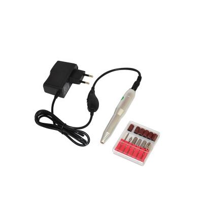 China Nail Beauty Products Portable USB Nail Polisher Nail Drill Pen Wireless Rechargeable Cordless Nail Drill for sale