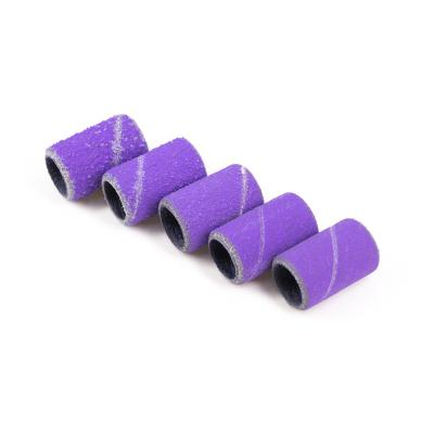 China Nails Beauty Care Tool Kit Purple High Quality Nail Sanding Strips Reduced Heat Sanding Strips for sale