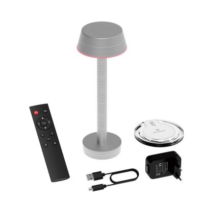 China Modern Rechargeable Waterproof Phone Control Table Lamp Night Light for Living Rooms and Hotel Camping for sale