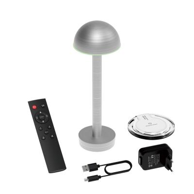 China Modern Rechargeable Aluminum Cordless Table Lamp Table Light Waterproof for Hotel Living Rooms and Camping for sale