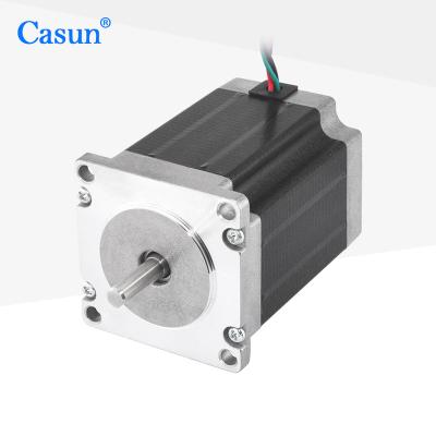 China High Quality China 1.8 Degree 6V High Holding Torque NEMA 23 Casun Stepper Motor 57SHD0807-27M for sale