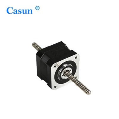 China China manufacture 12V 42mm worm gear motor NEMA 17 non-captive linear stepper motor 42 *34mm for sale