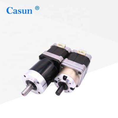 China High Torque 2 Phase 4 Wire 1.8 Degree Gear Reducer Gear Reducer 57mm NEMA 23 Stepper Motor 57 *100mm for sale