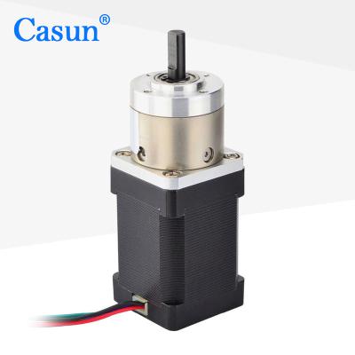 China CE Approved New Style 1.8 Degree 2 Phase NEMA 14 Hybrid Geared Stepper Motor P35SHD4655-13G for sale