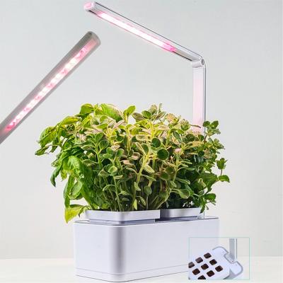 China Automatic Growing Hydroponics System Kit Eqiupment Home Vegetable Hydroponics Grass Plant Grow Light Smart Indoor Hydroponic Garden for sale