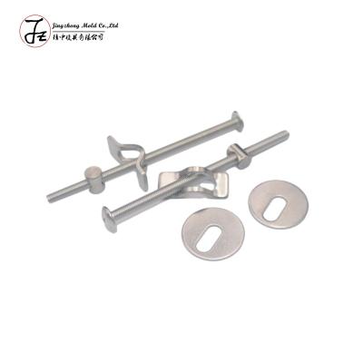 China Slow-end Toilet Seats Metal Toilet Seat Cover Hinge Toilet Seat Fittings Lower Toilet Fixing for sale