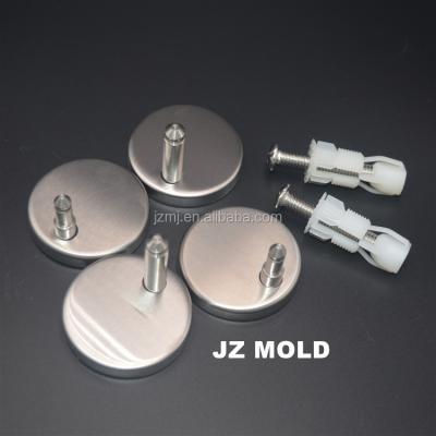 China Slow-end Toilet Seats Toilet Metal Hinge Toilet Seat Cover Fixing for sale