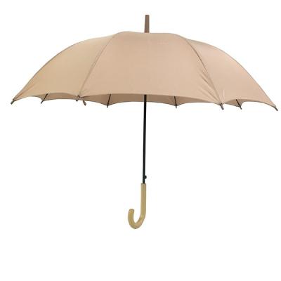 China Plain Color Long Umbrella Auto Open Umbrella Long Design Closed Length 92cm Te koop