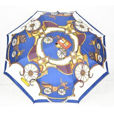 China Tela Hermes Foldable Umbrella de la pongis 23