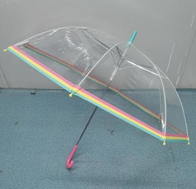 China Freies Auto AZO offener 100cm transparenter POE-Regenschirm zu verkaufen