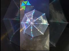 Flashlight Light Full Led Creative Umbrella Fashionable Glow For Night