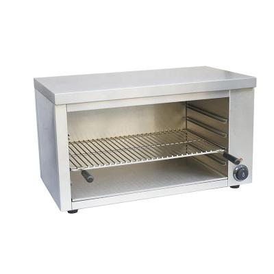 China Commercial catering CE Countertop Commercial Restaurant Kitchen Equipment Stainless Steel Electric Salamander for sale