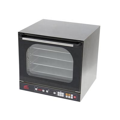 China Bakery 62L Commercial Restaurant Kitchen Equipment Stainless Steel Electric Convection Oven with Steaming Function for sale