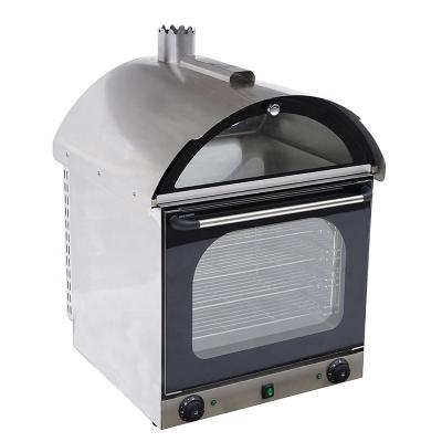 China Bakery 4 trays  Commercial Restaurant Catering Equipment Oval shaped top 62L Electric Convection Oven for Baking for sale