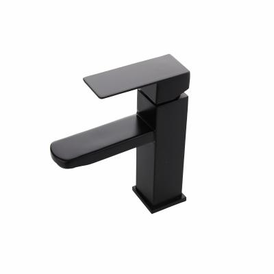 China Amazon Watermark Modern Hot Selling 304 Square Bathroom Faucet Faucet for sale