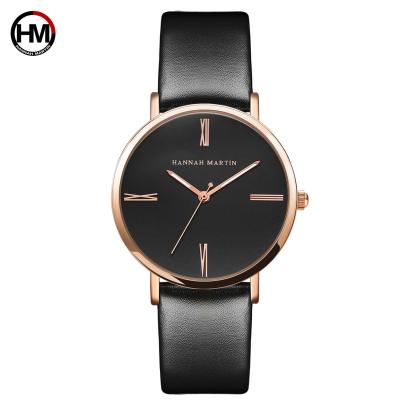 China Auto Date Hannah Martin 3801 New Women Fashion Top Brand Quartz Clock Relogio Feminino Luxury Ladies Watches for sale