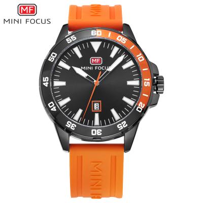 China FOCUS 0020 G MINI date silicone quartz watches men wrist casual clock Relogio Masculino brand watch automatic leather waterproof man wristwatch for sale