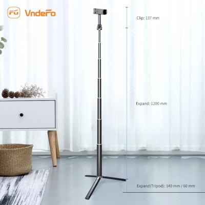 China PORTABLE Flexible Foldable Stick Selfie Monopods Aluminum Alloy Tripod Mini Selfie Tripods for sale